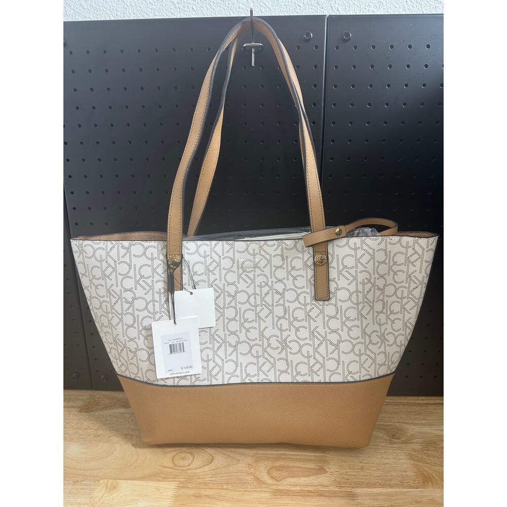 Calvin Klein Reversible Tote With Pouch And Dust bag